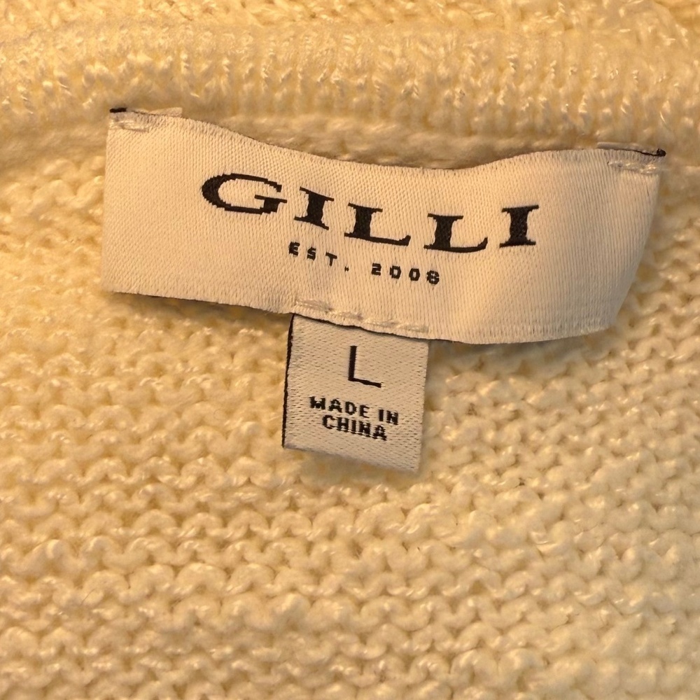 Gilli Beach Side NWOT Lightweight Sweater Size Medium - Picture 10 of 12